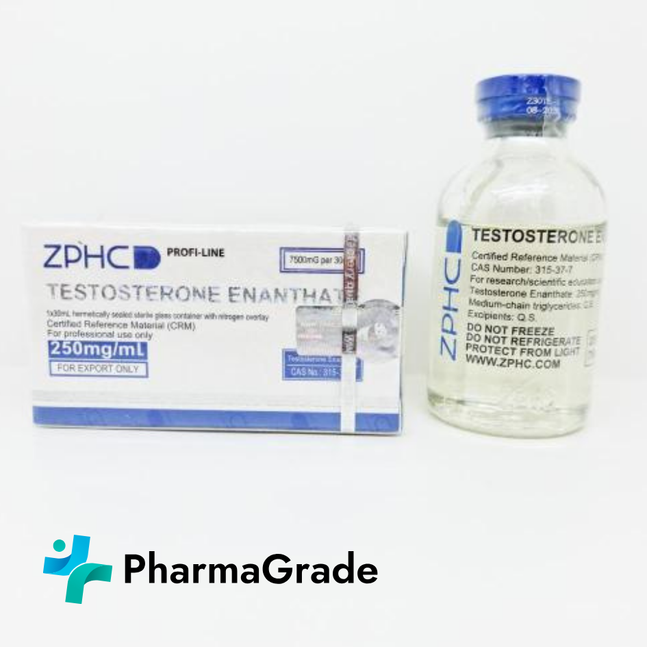 TESTOSTERONE ENANTHATE ZPHC 30ml (250mg) vial