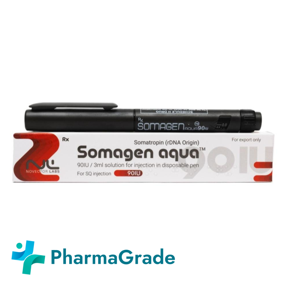 SOMAGEN AQUA 90 IU PEN - Buy HGH Online